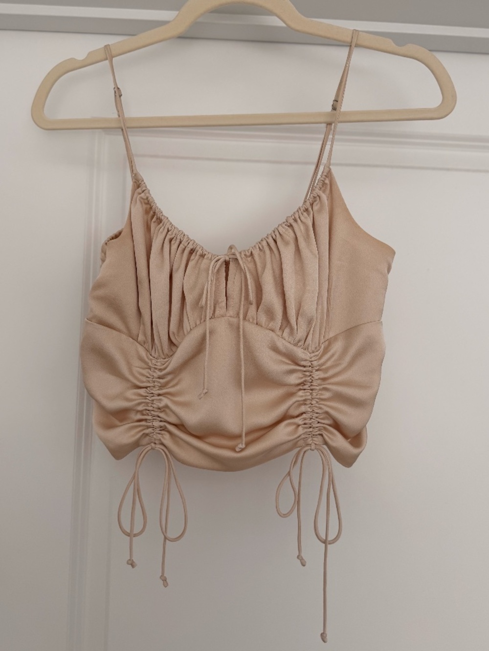 Silk Spaghetti Strap
